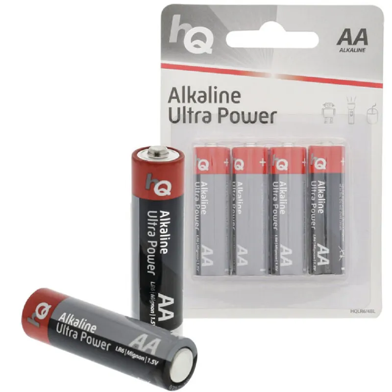 Énergie Et Éclairage|Détection - GENERIQUE Piles carpe alkaline aa sous blister (x4)