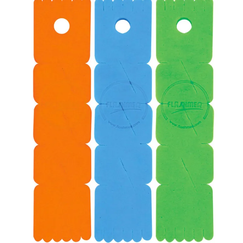 Montages / Hameçons - FLASHMER Plioir mousse rectangulaire 195x45mm (1 plioir)