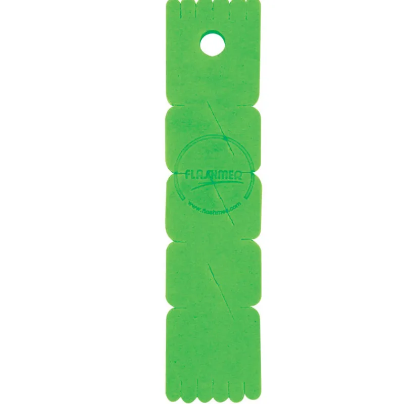 Montages / Hameçons - FLASHMER Plioir mousse rectangulaire 195x45mm (1 plioir)