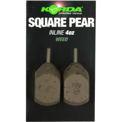 Acc.Montages/Hameçons - KORDA Plomb in line square (x2)