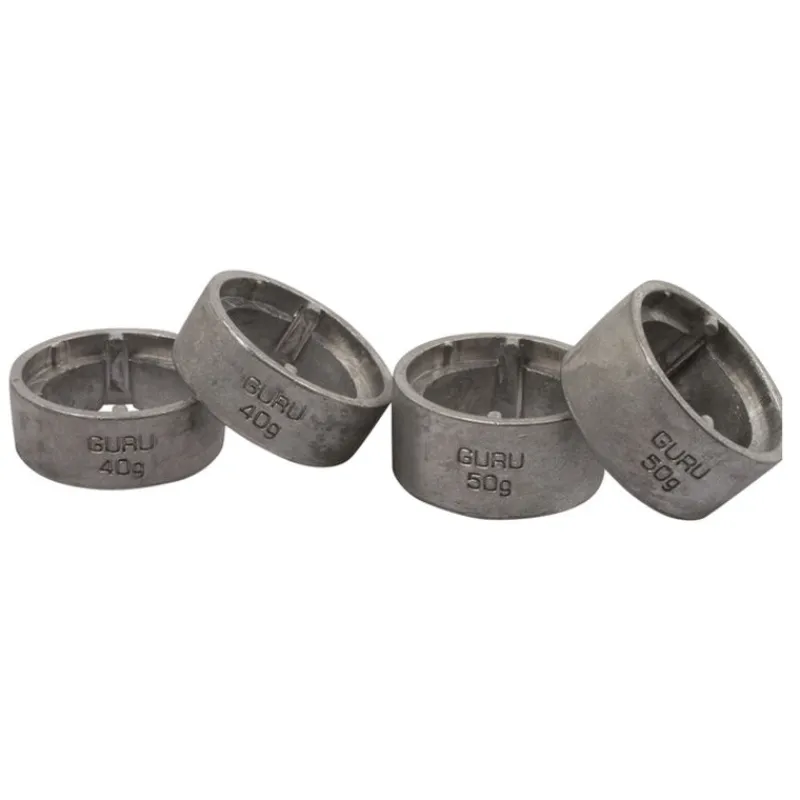 Cages Feeder - GURU Plombs pour cages feeder coup x-change distance feeder weights heavy (x4)