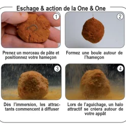 Appâts / Amorces - FUN FISHING Pâte d'eschage coup one and one krill 500g