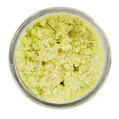 Appâts À Truite - BERKLEY Pâte à Truite Saveur Ail PowerBait Garlic Glitter