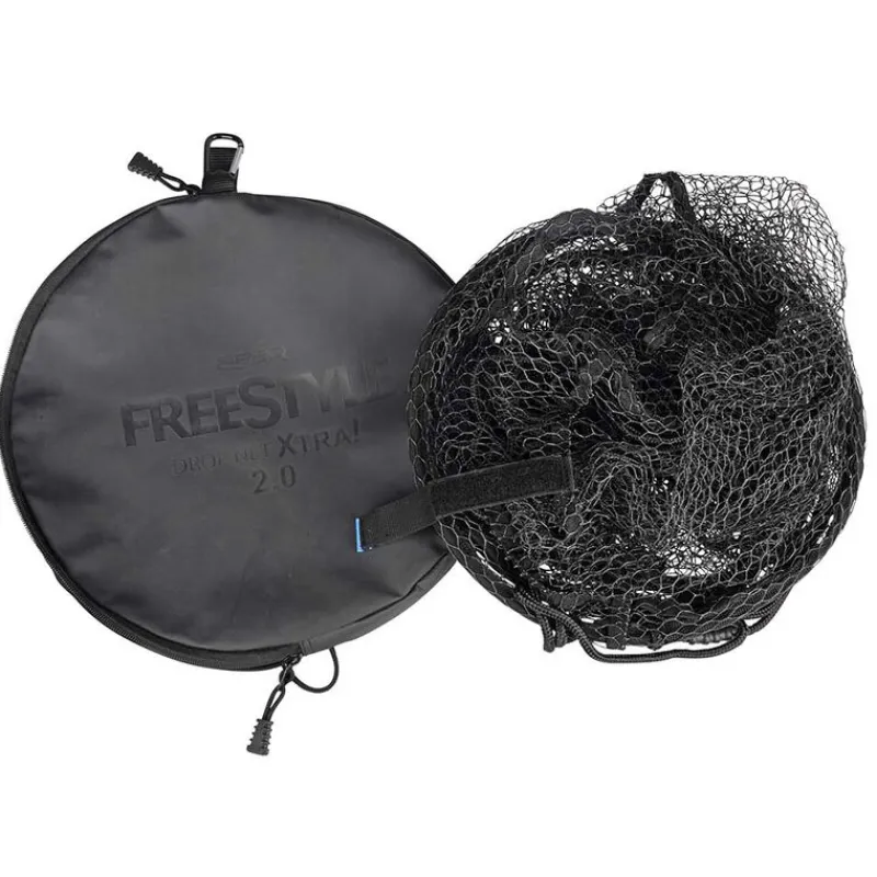 Épuisette, Mesure Et Conservation|Épuisettes Et Mesures - FREESTYLE Épuisette de quai Spro Dropnet Xtra 2.0 80cm
