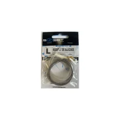 Bas De Lignes / Lignes Montées - SUNSET Ressort de blocage Inox + gaine silicone (1m)