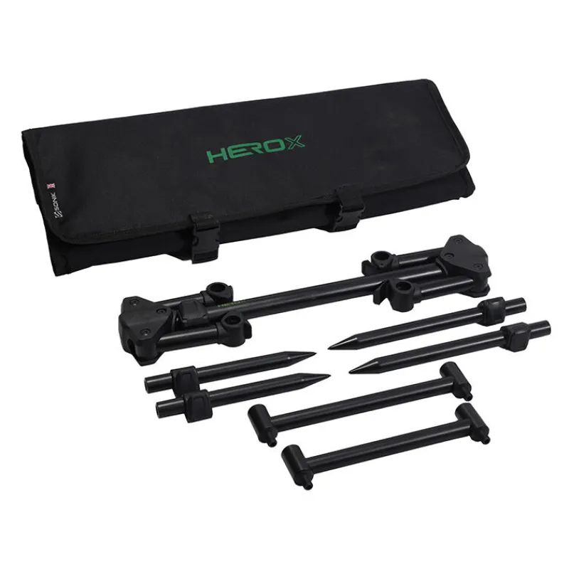 Supports Cannes - SONIK Rod Pod Herox 2 Rod Pod Aluminium Compact