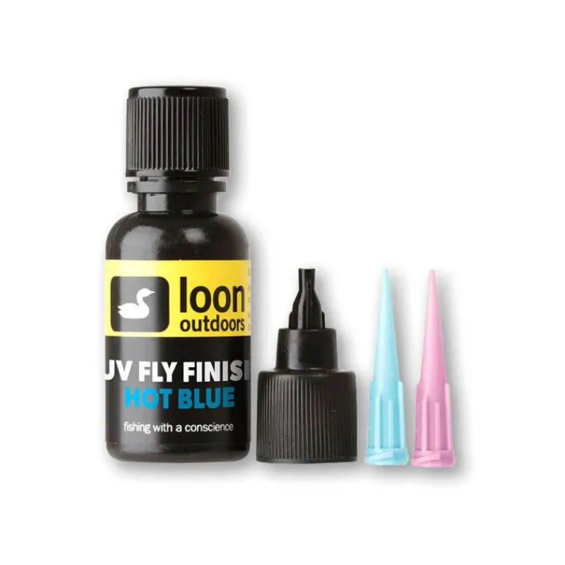 Fly Tying - LOON Résine UV Color – Bleu chaud (14g)