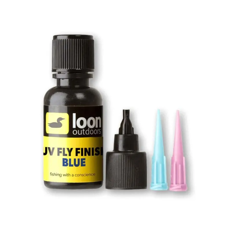 Fly Tying - LOON Résine UV couleur bleu 14g