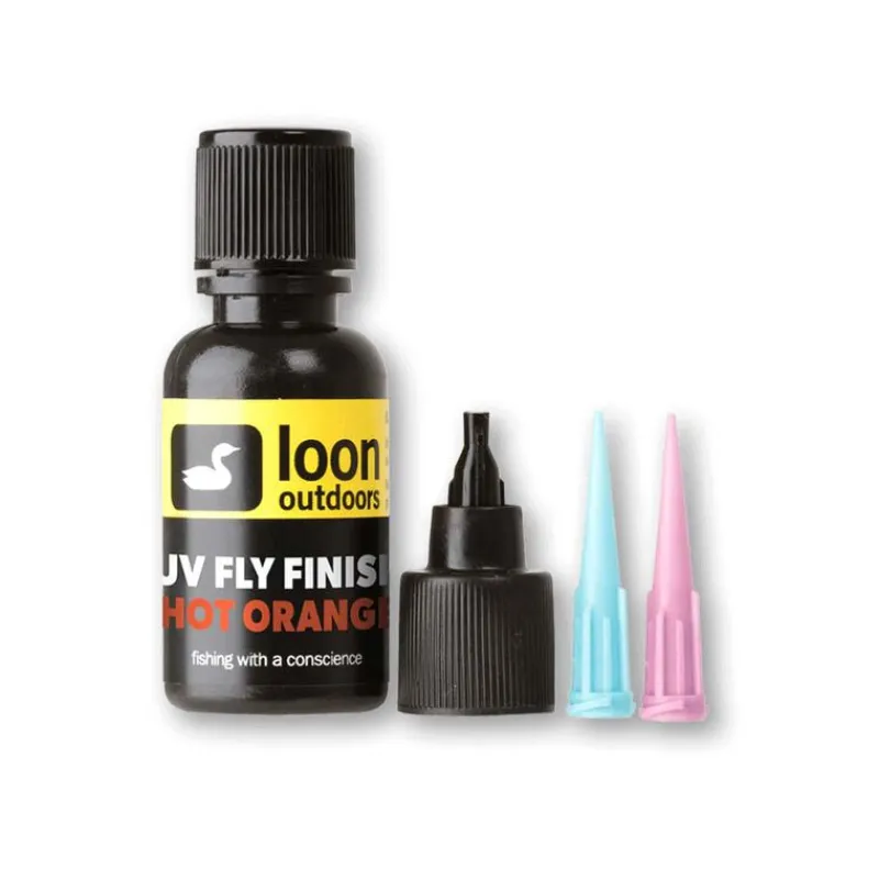 Fly Tying - LOON Résine UV couleur Hot orange 14g