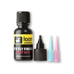 Fly Tying - LOON Résine UV couleur Hot rouge 14g
