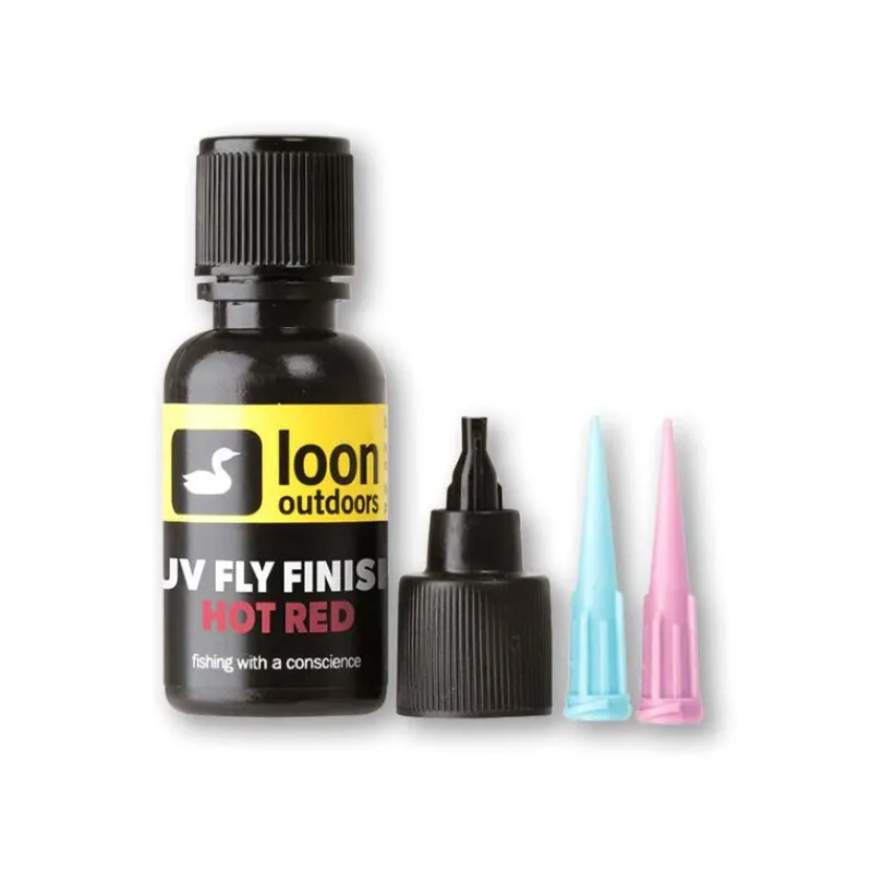 Fly Tying - LOON Résine UV couleur Hot rouge 14g