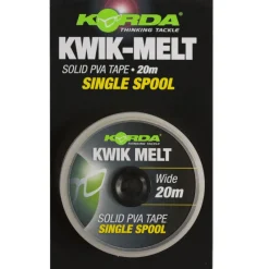 Amorçage/Propulsion - KORDA Ruban soluble carpe kwik melt 5mm pva (40m)