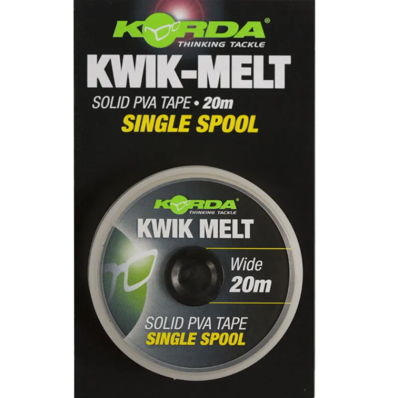 Amorçage/Propulsion - KORDA Ruban soluble carpe kwik melt 5mm pva (40m)
