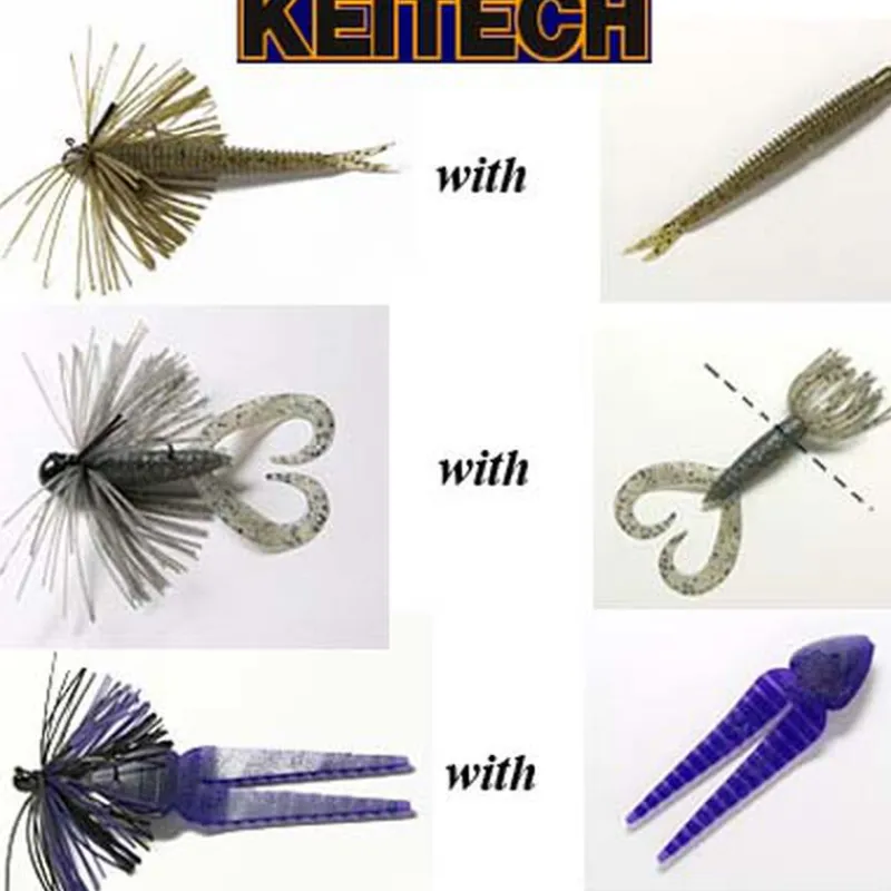Leurres - KEITECH Rubber Jig Guard Spin Jig 3.5g