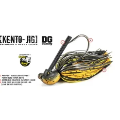 Leurres - MOLIX Rubber Jig Kento Jig DG 14g