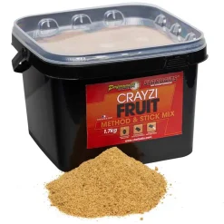 Appâts Et Fabrication - STARBAITS Seau amorce PC Crayzi Fruit Method and Stick Mix 1,7 kg