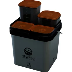 Appâts / Amorces - GURU Seau + Compartiments Plus 4 System