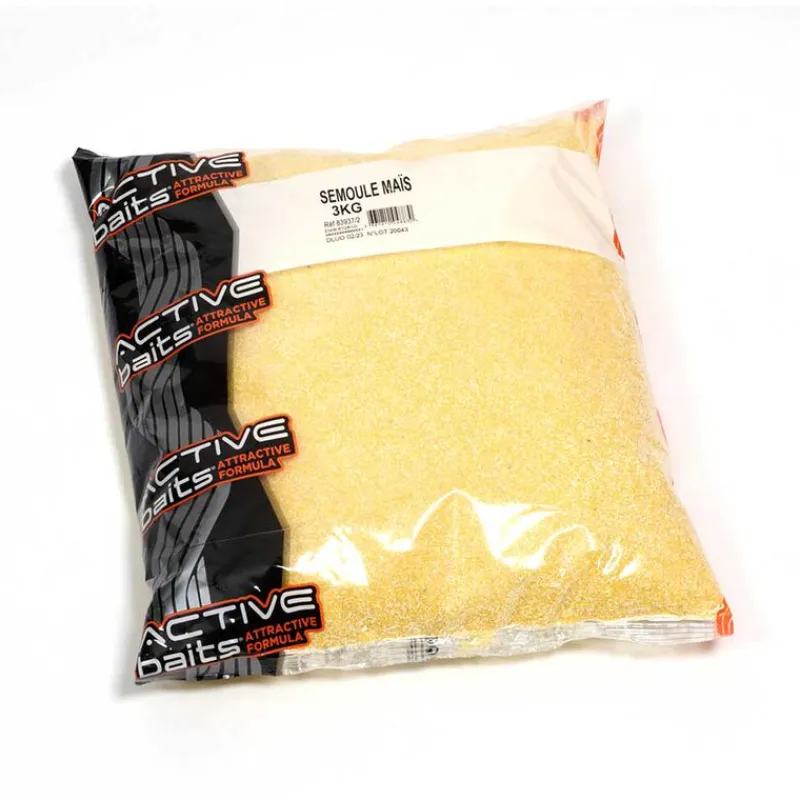 Appâts / Amorces - TEOS Semoule de mais active baits