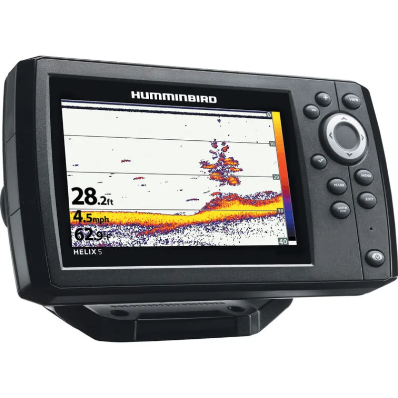 Électronique - HUMMINBIRD Sondeur Helix 5 G2 HD 2D Sonde TA+T° 83/200khz