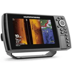 Électronique - HUMMINBIRD Sondeur Hélix 7 G4N Chirp + Mega SI, Sonde TA et T°