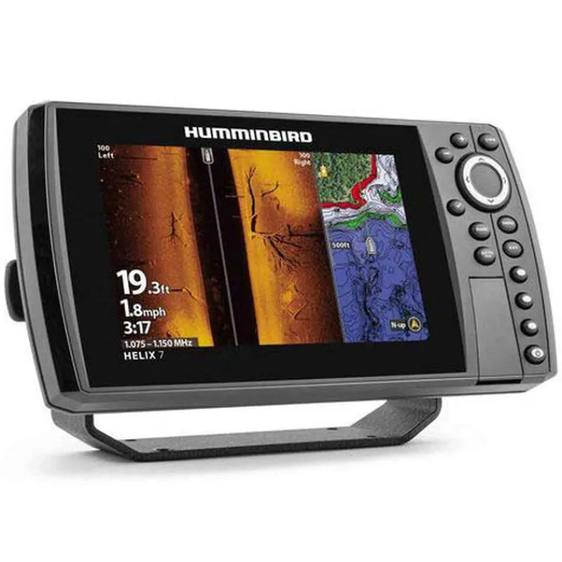 Électronique - HUMMINBIRD Sondeur Hélix 7 G4N Chirp + Mega SI, Sonde TA et T°