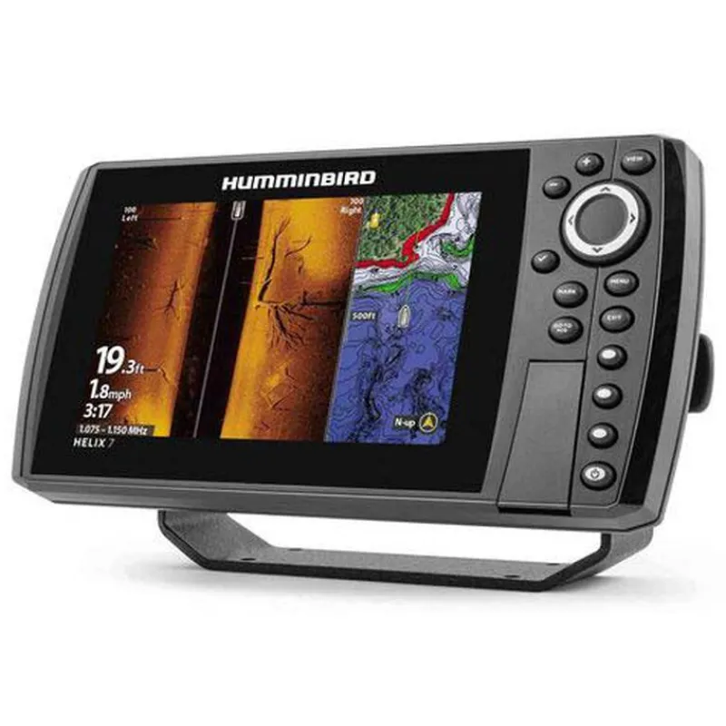 Électronique - HUMMINBIRD Sondeur Hélix 7 G4N Chirp + Mega SI, Sonde TA et T°