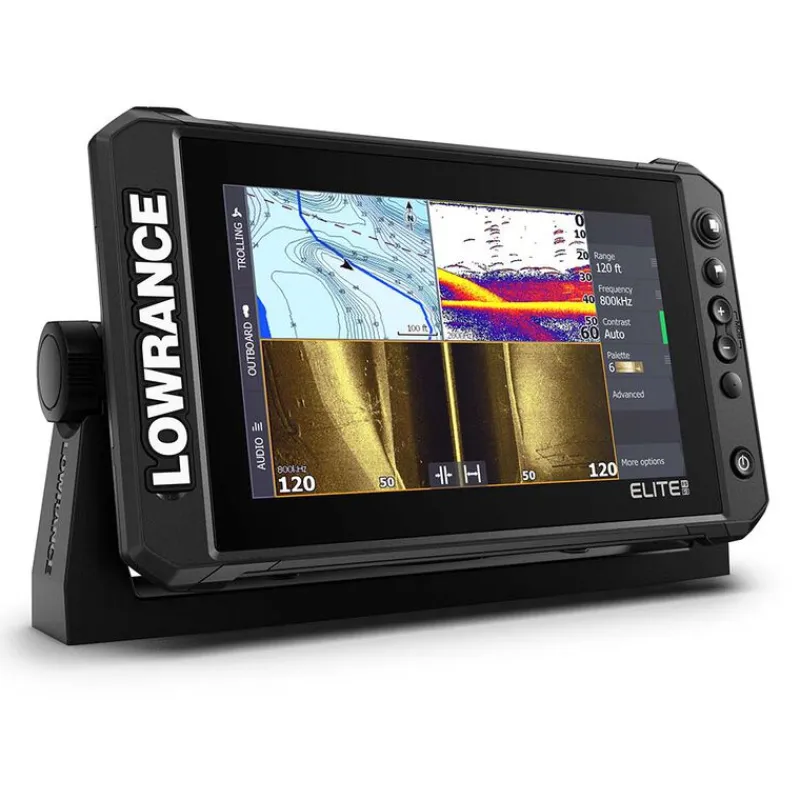 Électronique - LOWRANCE Sondeur Elite FS 9 Combiné Tactile 9" SANS SONDE