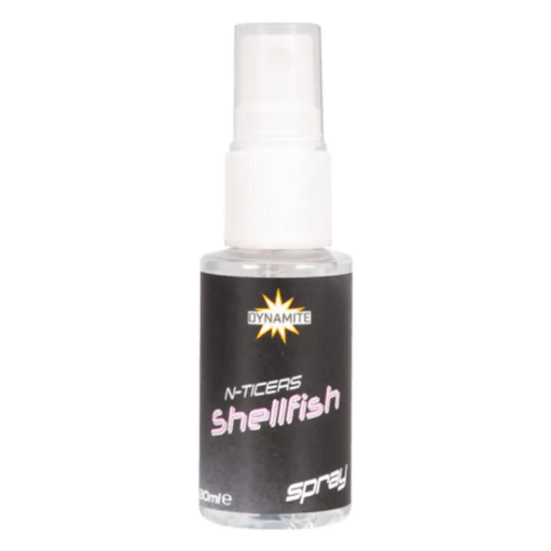 Appâts Et Fabrication - DYNAMITE BAITS Spray N-Ticers Shellfish 30ml