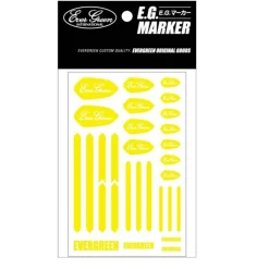 Leurres|Hameçons Et Montages - EVER GREEN Stickers Evergreen EG Marker