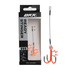 Hameçons Et Montages - BKK Stinger Assist Spear SS UVO Ready Stinger 7x7 Wire Taille #6 (x2)
