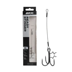 Hameçons Et Montages - BKK Stinger Assist Spear Stinger HD 7x7 Wire Pike (x2)