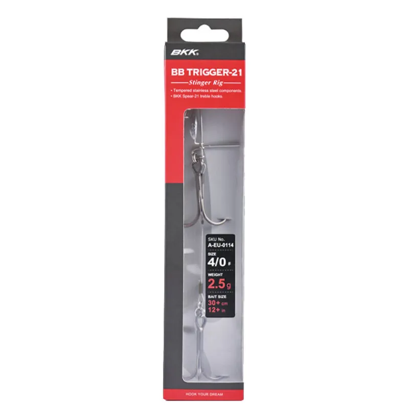 Hameçons Et Montages - BKK Stinger BB Trigger-21 Stinger Rig
