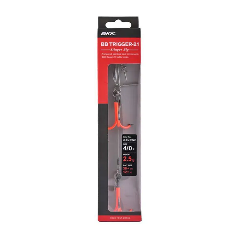 Hameçons Et Montages - BKK Stinger Bb Trigger 21 Uvo
