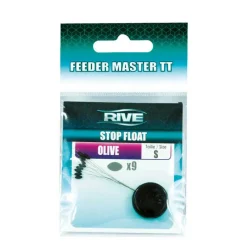 Acc. De Montage Feeder - RIVE Stop Float Olive - S (x9)