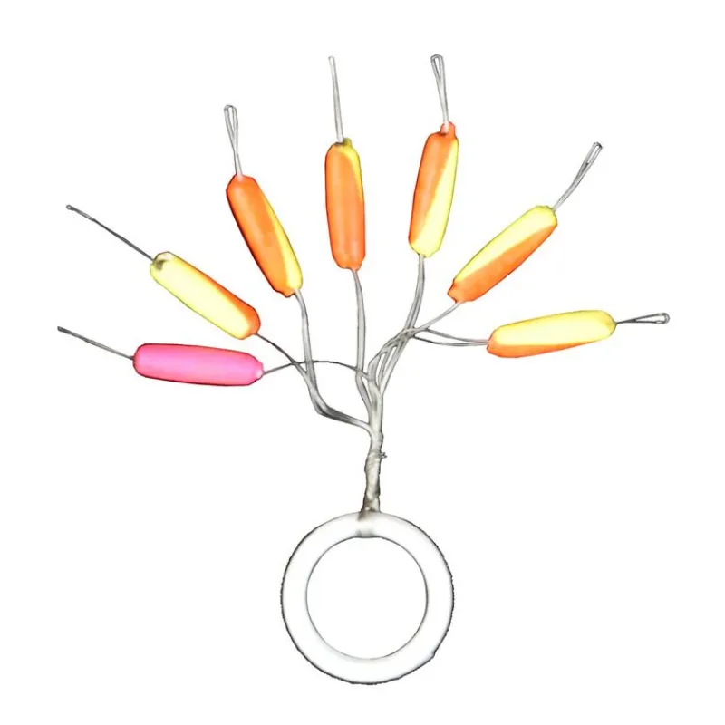 Lignes Et Accessoires De Montage - GARBOLINO Streamline Reperes de ligne Stix (6JAU/ORAN +ROSE)