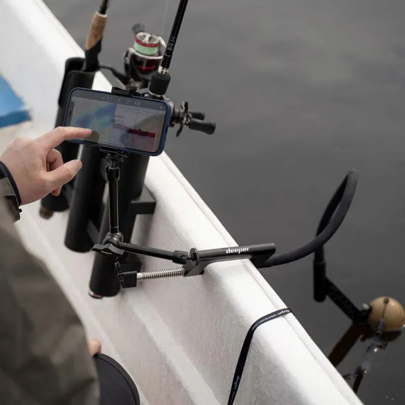 Électronique|Float Tubes - DEEPER Support Smartphone Articulé pour Float tube et Kayak