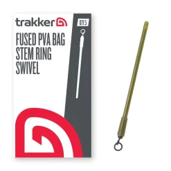 Amorçage/Propulsion - TRAKKER Tige Fused PVA Bag Steam Ring Swivel
