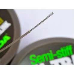 Acc.Montages/Hameçons - KORDA Tresse à bas de ligne carpe n-trap semi -stiff green 20m