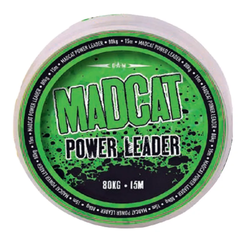Acc. Montage / Hameçons|Filaments - MADCAT Tresse à bas de ligne silure power leader 15m
