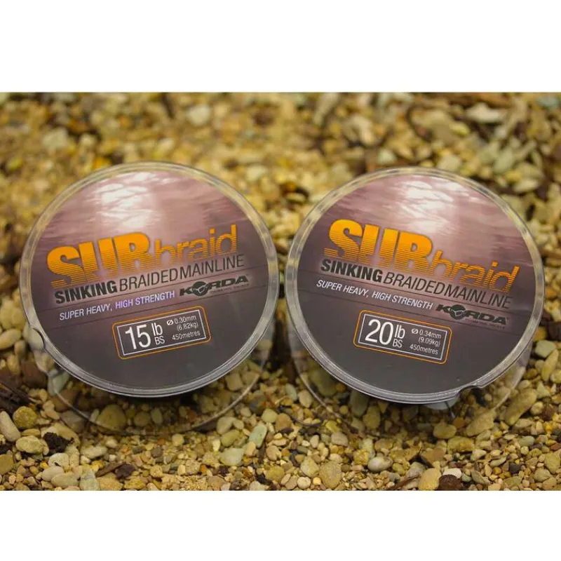 Filaments - KORDA Tresse carpe sub braid 450m