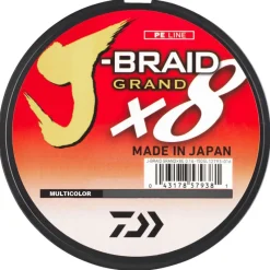 Pêche Du Thon|Tresses, Nylons, Fluorocarbones - DAIWA Tresse jbraid grand multicolor (8 brins) bobine de 500m