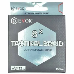 Tresses, Nylons, Fluorocarbones|Tresses, Nylons, Fluorocarbones - EVOK Tresse Tactikal Braid 8x Jaune 150m