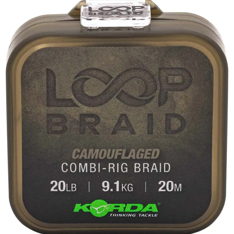 Acc.Montages/Hameçons - KORDA Tresse Loops Braid 20lbs 20m