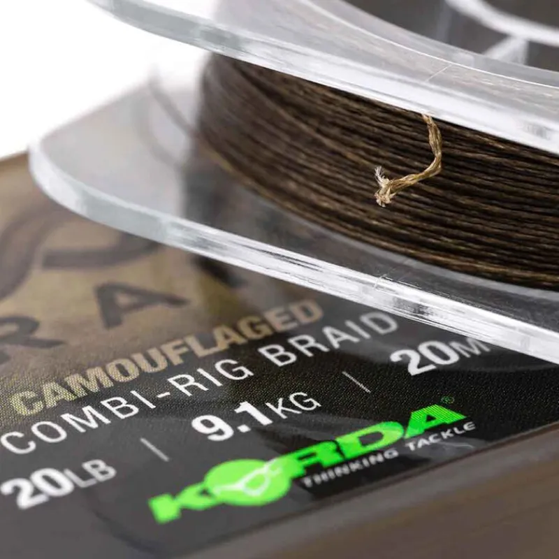 Acc.Montages/Hameçons - KORDA Tresse Loops Braid 20lbs 20m