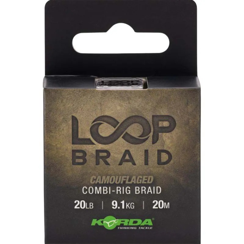 Acc.Montages/Hameçons - KORDA Tresse Loops Braid 20lbs 20m