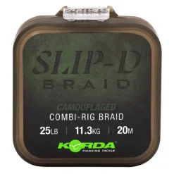Filaments - KORDA Tresse Slip-D Braid 25lb 20m