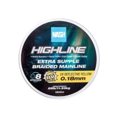 Filaments - NASH Tresse Highline Extra Supple Braid UV Yellow 1200m