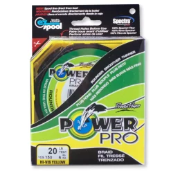 Tresses, Nylons, Fluorocarbones|Tresses, Nylons, Fluorocarbones - POWER PRO Tresse jaune 135m