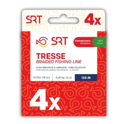 Tresses, Nylons, Fluorocarbones|Tresses, Nylons, Fluorocarbones - SERT Tresse x4 Moss Green 270m