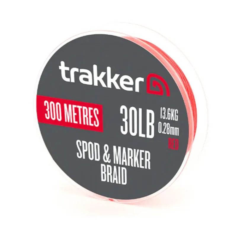 Filaments - TRAKKER Tresse à spoder Spod Marker Braid (300m) 30lb (0.28mm)